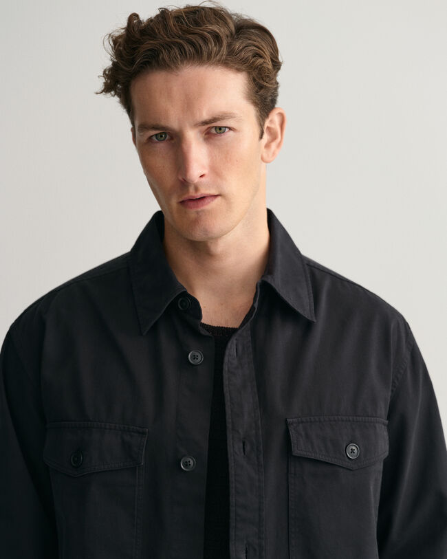 Licht Twill overshirt