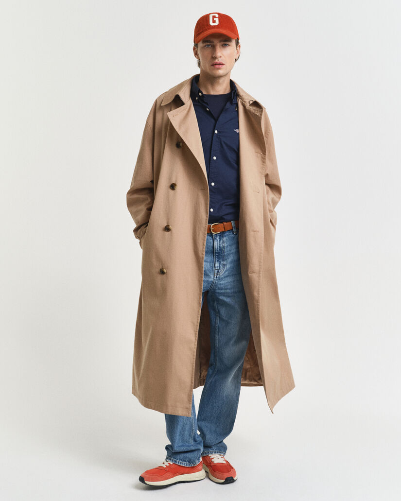 Slim Fit Classic overhemd van poplin