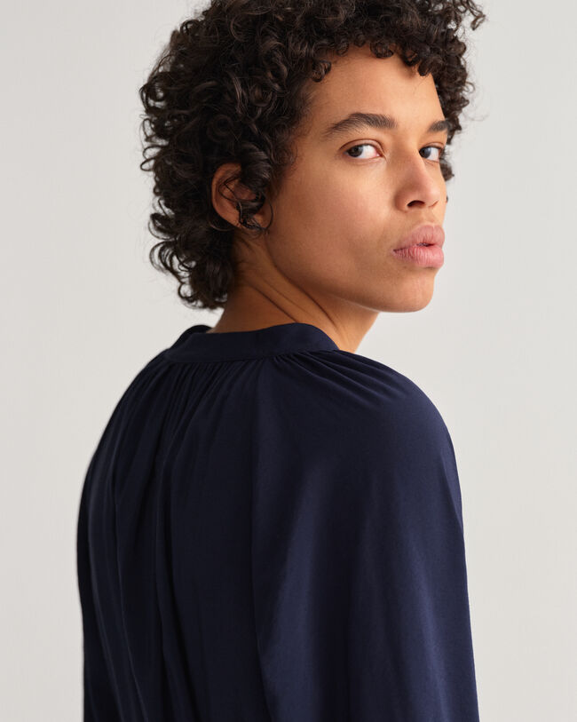 Overhemdjurk met opstaande kraag