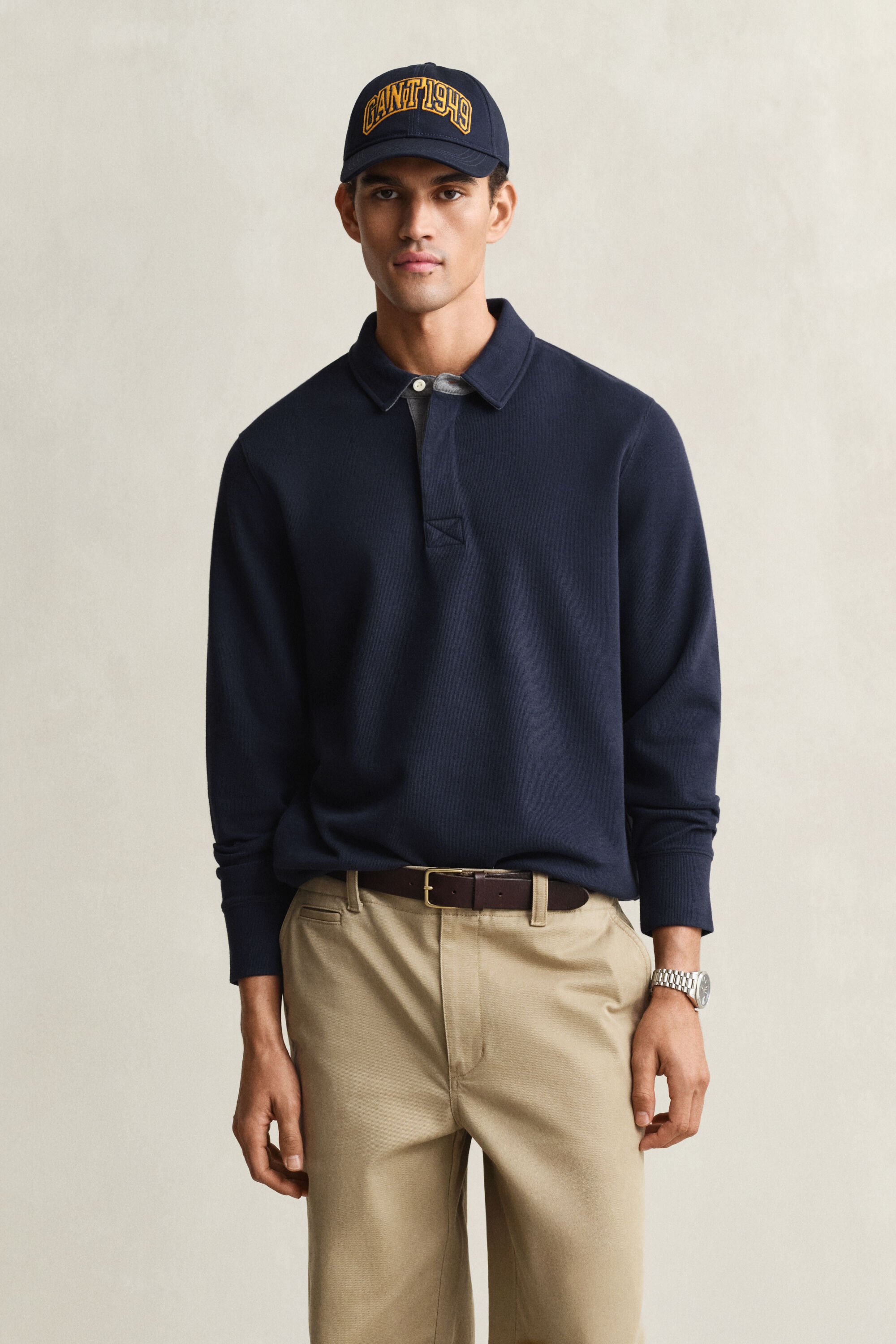 Light Sacker Rib polosweatshirt