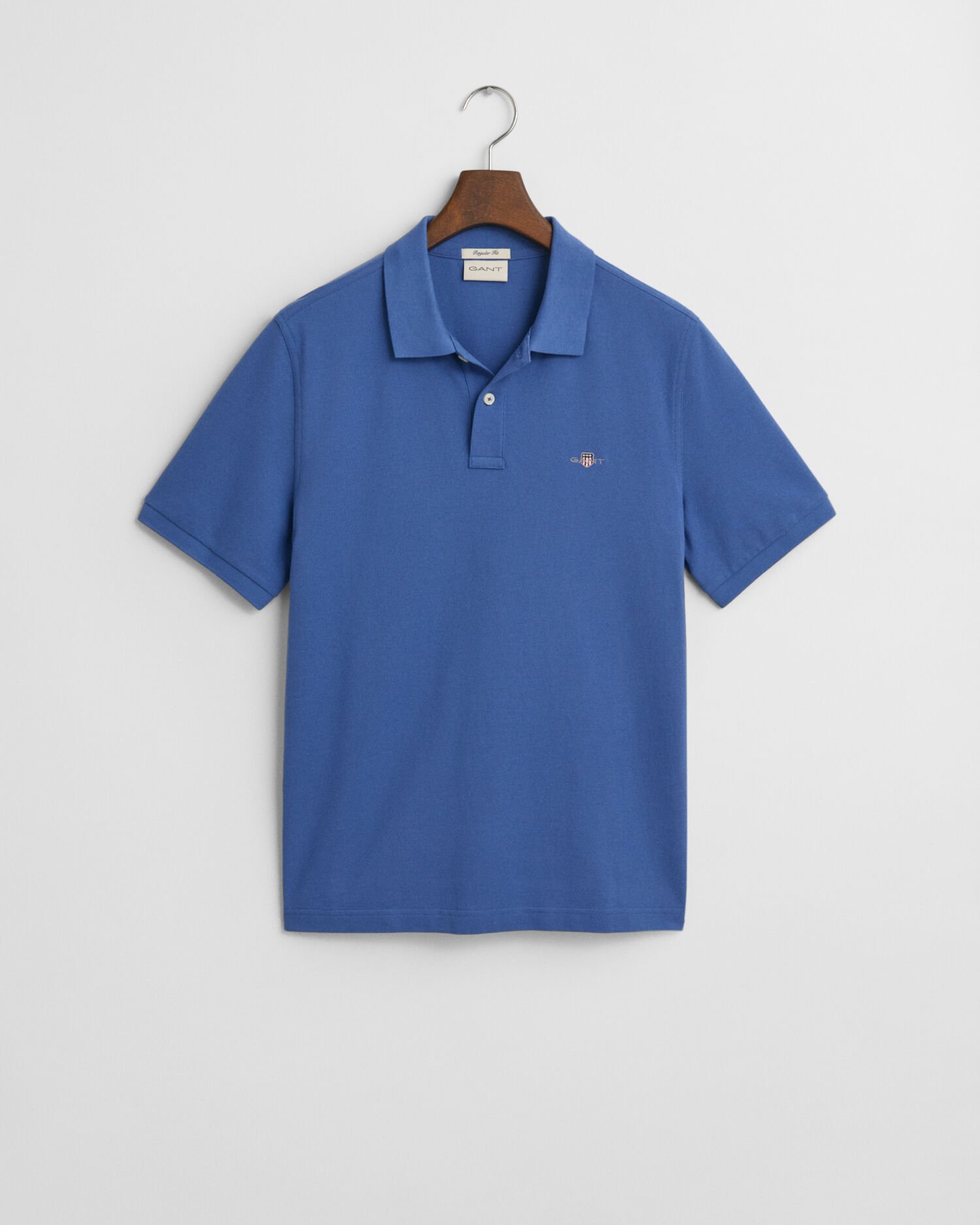 Regular Fit Shield piqué poloshirt
