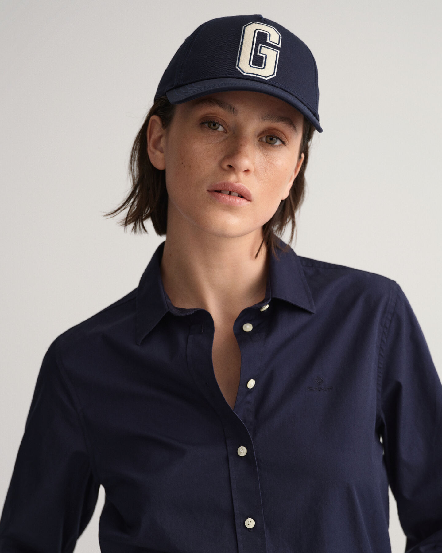 Regular Fit overhemd van poplin