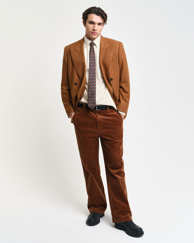 Relaxed Fit broek van corduroy met brede rib