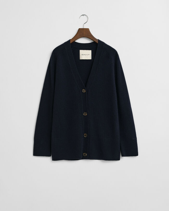 Vest van een wol-kasjmiermix