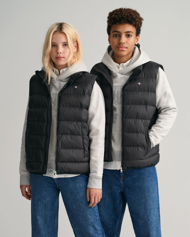 Teens Shield licht gevoerde bodywarmer