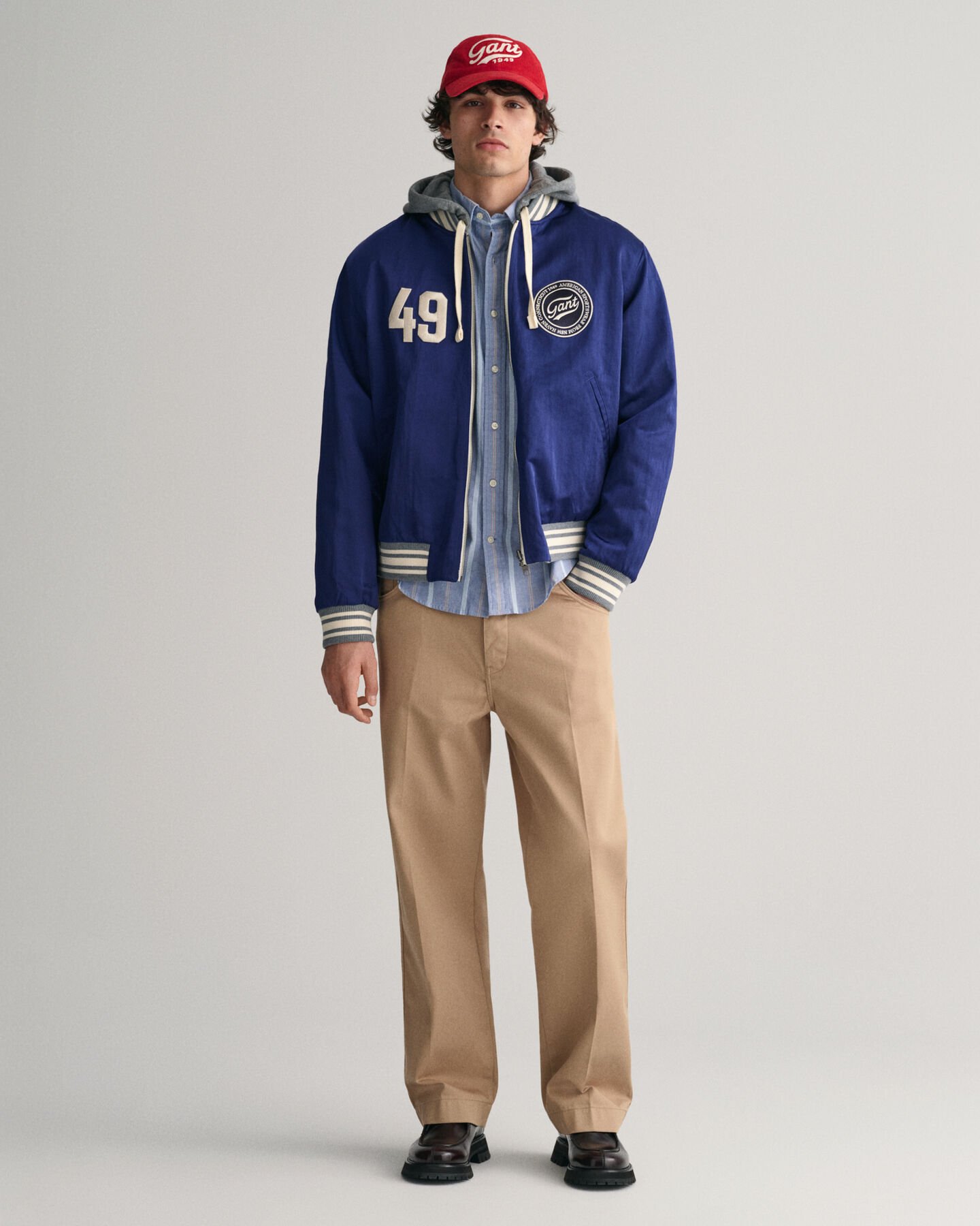 Omkeerbaar GANT Varsity Jacket