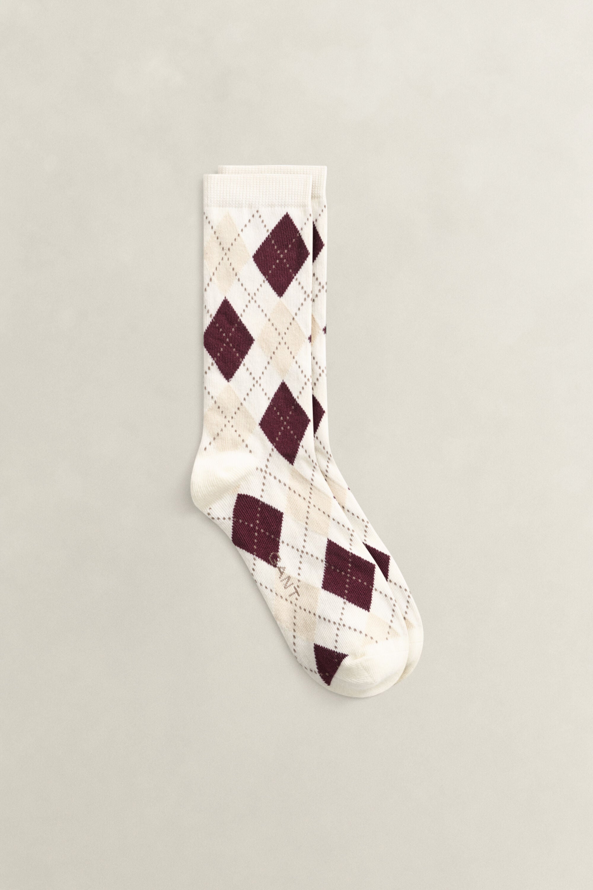 Sokken met Argyle-ruiten