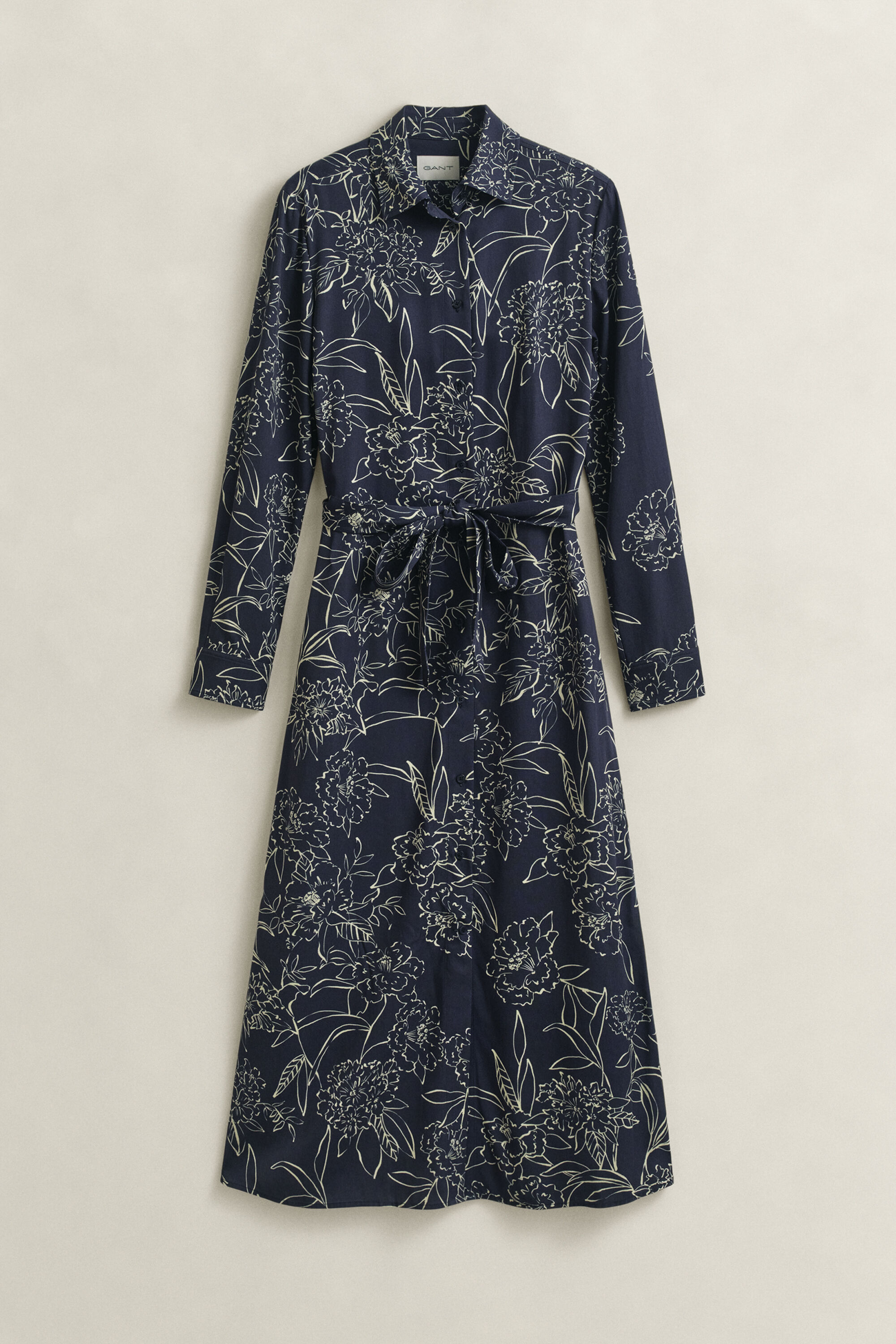 Overhemdjurk met bloemenprint