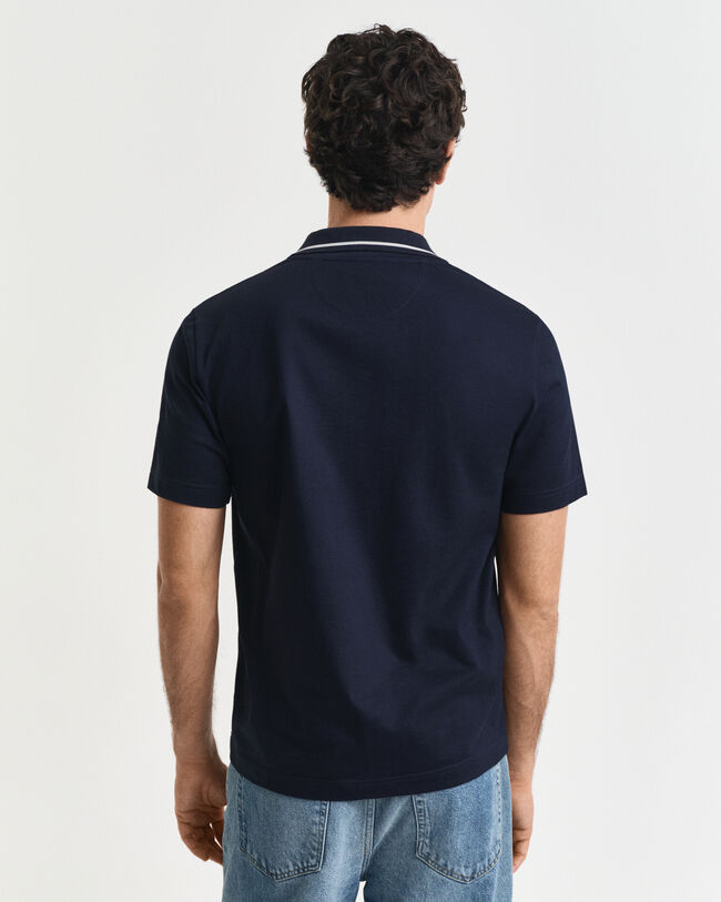 Poloshirt met randdetails