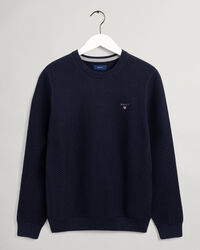 Triangle Texture trui met ronde hals