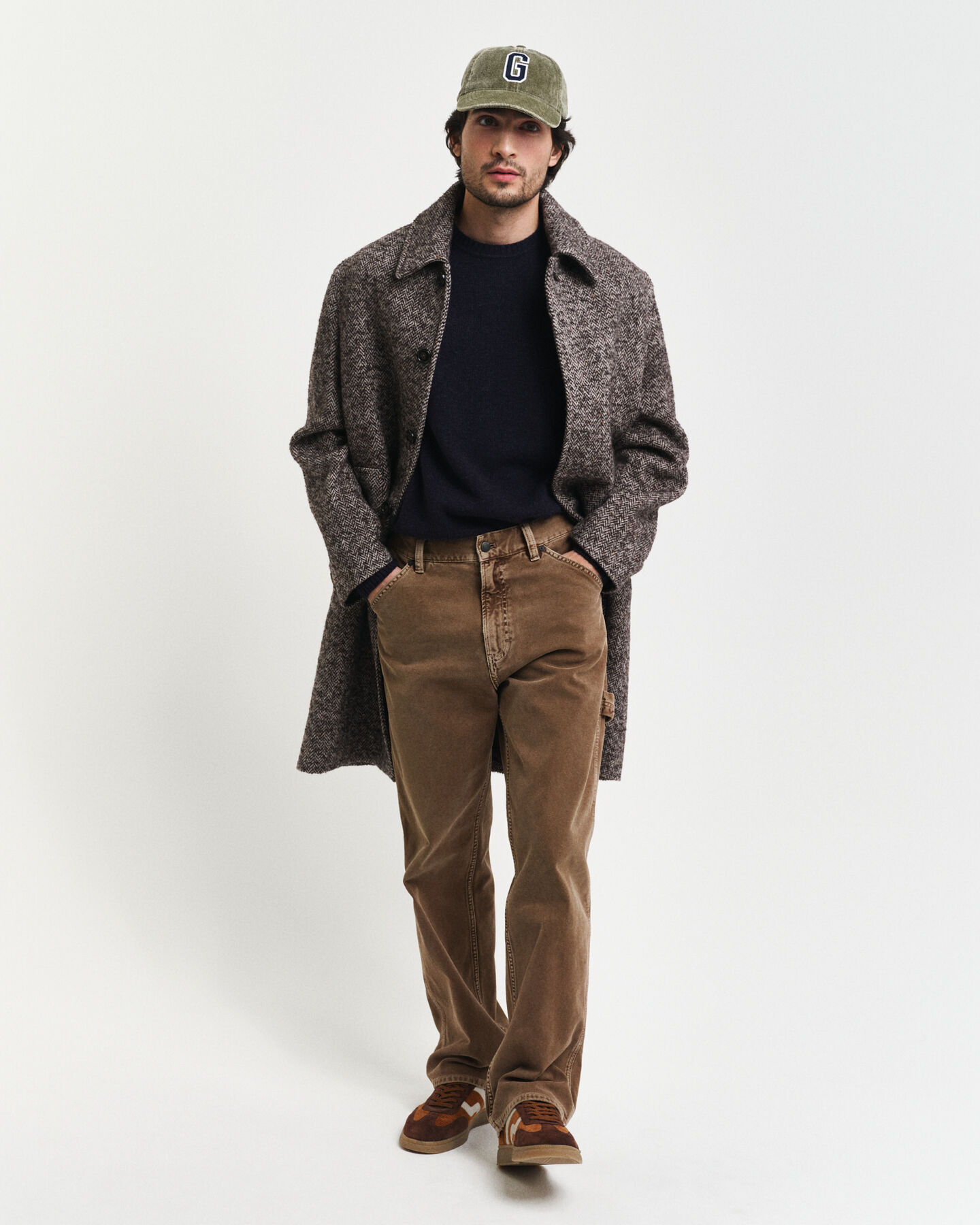 Trui met ronde hals van wolmix