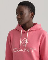 Logo hoodie van sweatstof