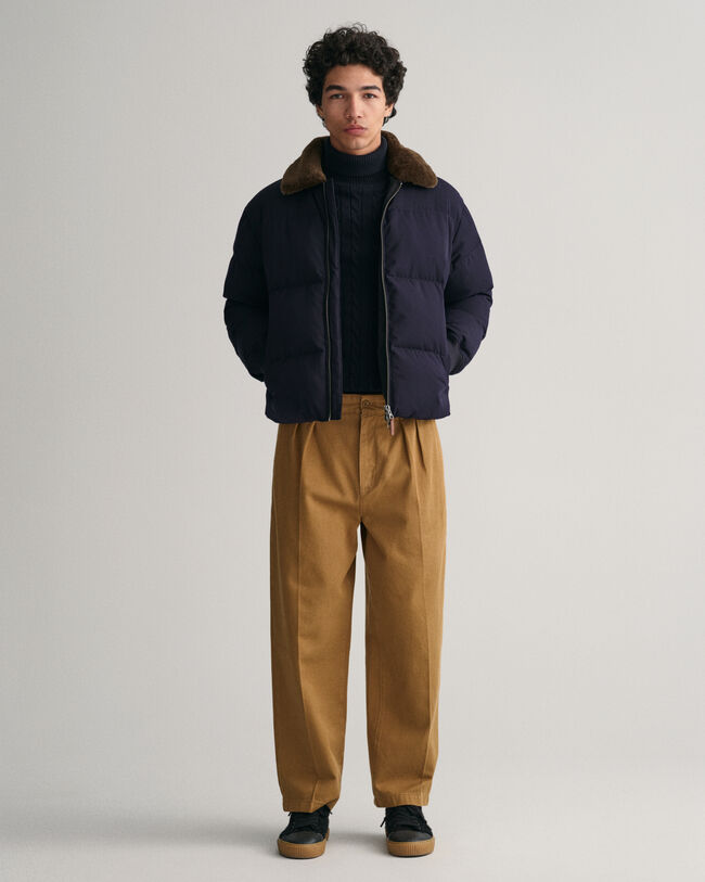 Gewatteerd flanellen jack