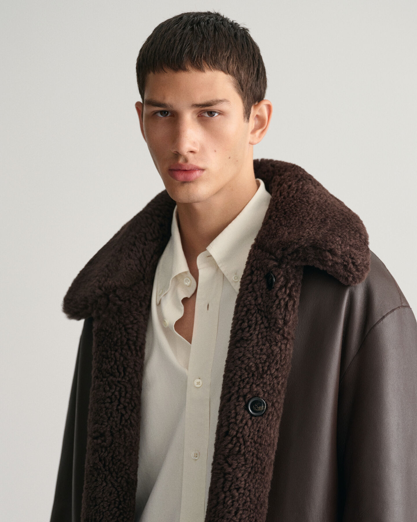 Shearling jas