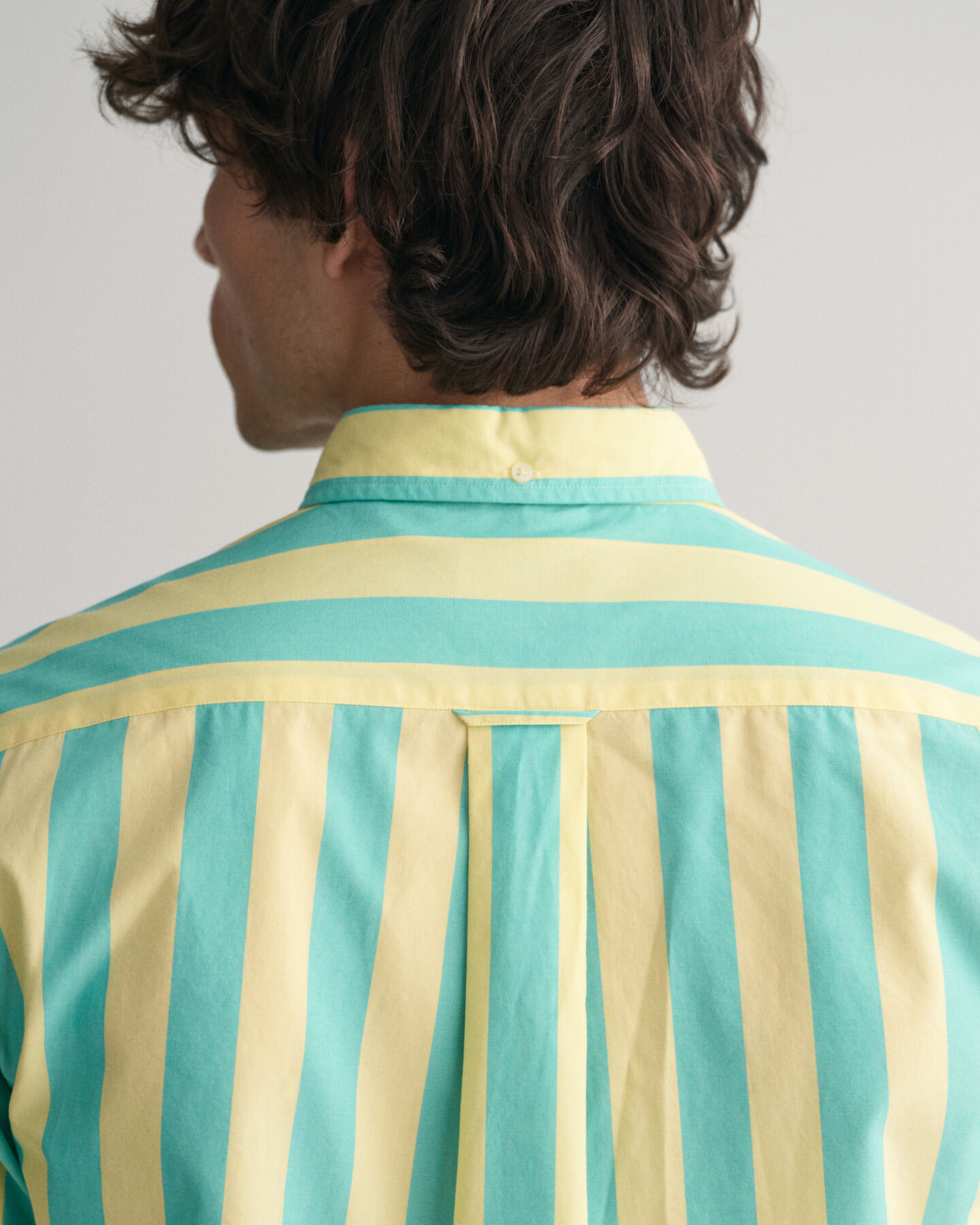 Regular Fit Parasol Striped overhemd van poplin