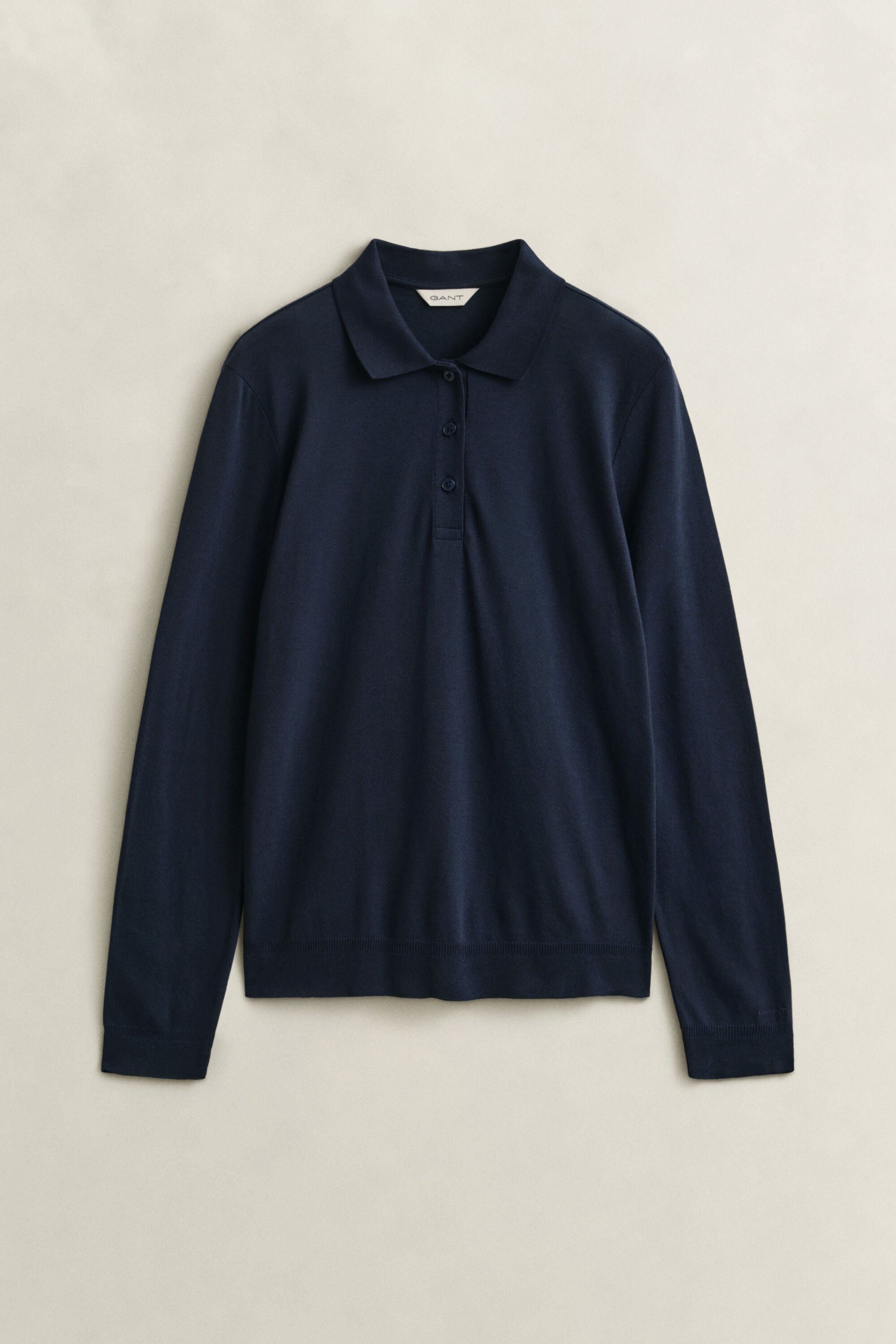 Naadloze polotop met lange mouwen