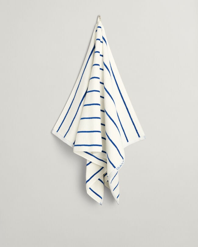 Gestreepte handdoek 70 x 140 cm