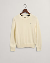 Katoenen Icon G sweater met ronde hals