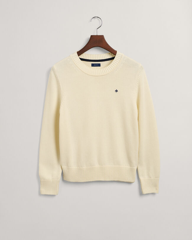 Katoenen Icon G sweater met ronde hals