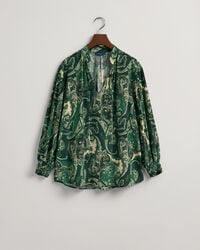 Paisley Popover blouse