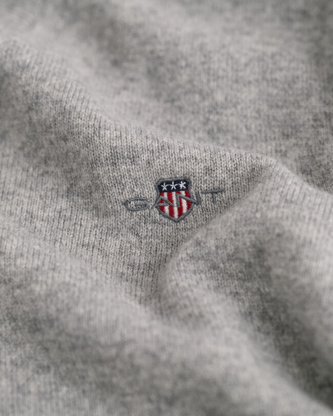 Trui met V-hals van buitengewoon zachte lamswol