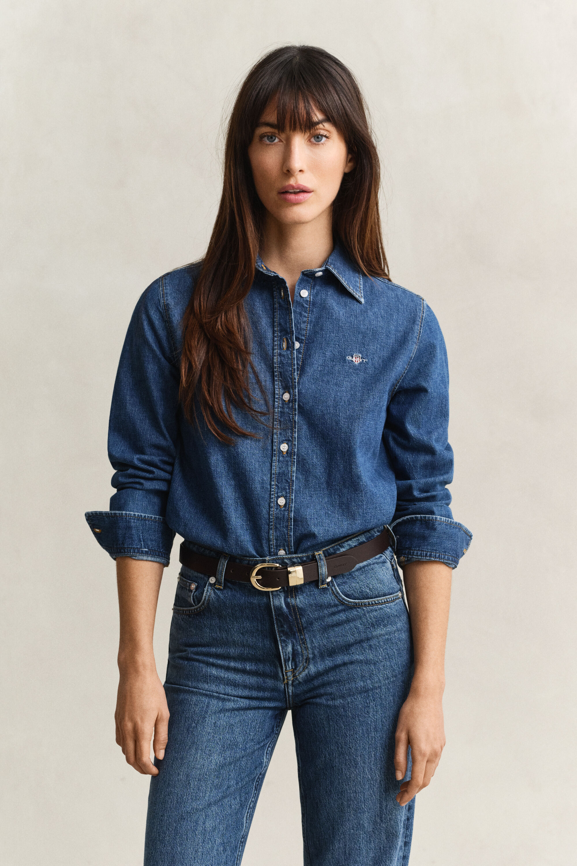 Denim overhemd