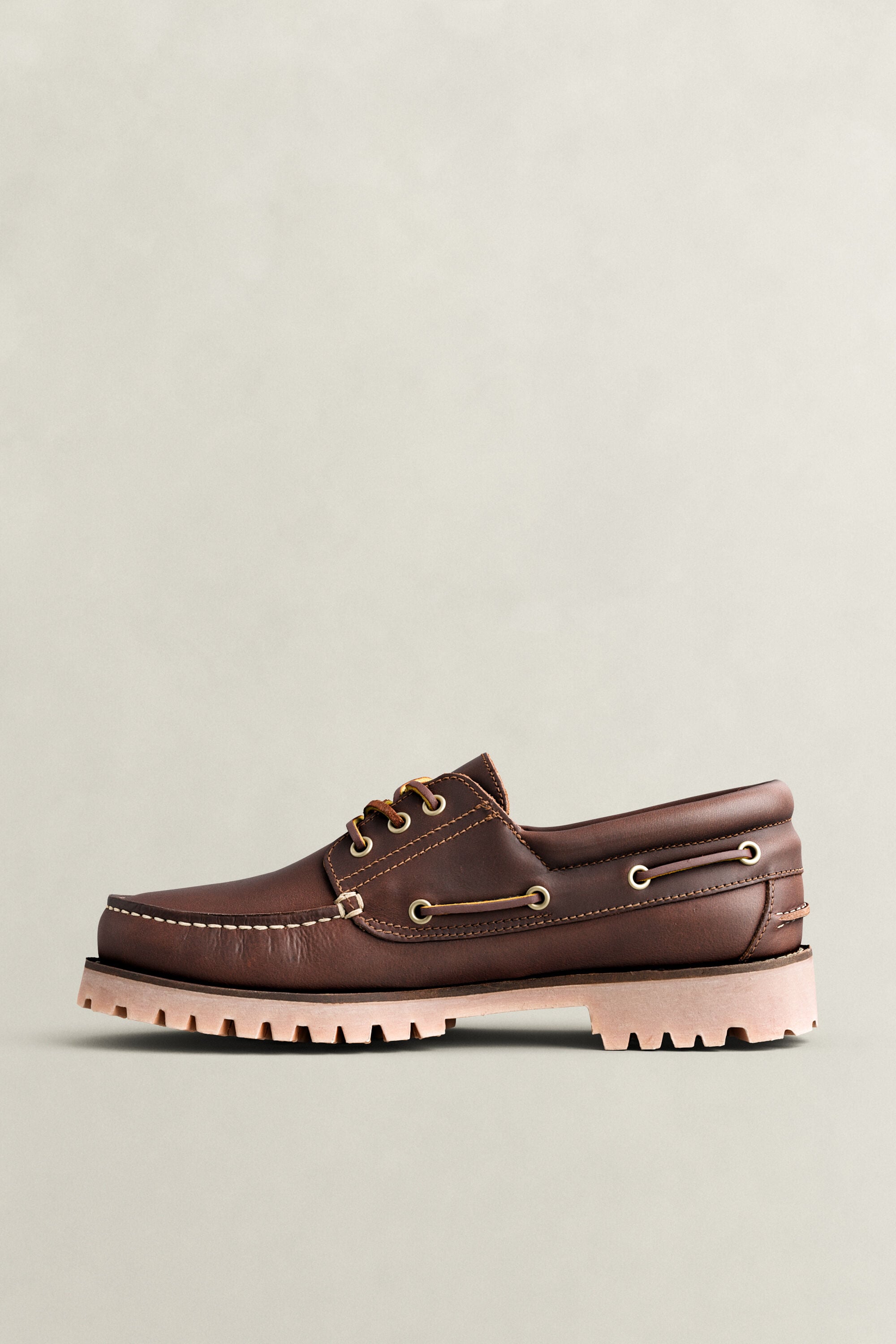 Tratton leren bootschoenen