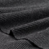 Trui met korte rits van buitengewoon zachte lamswol