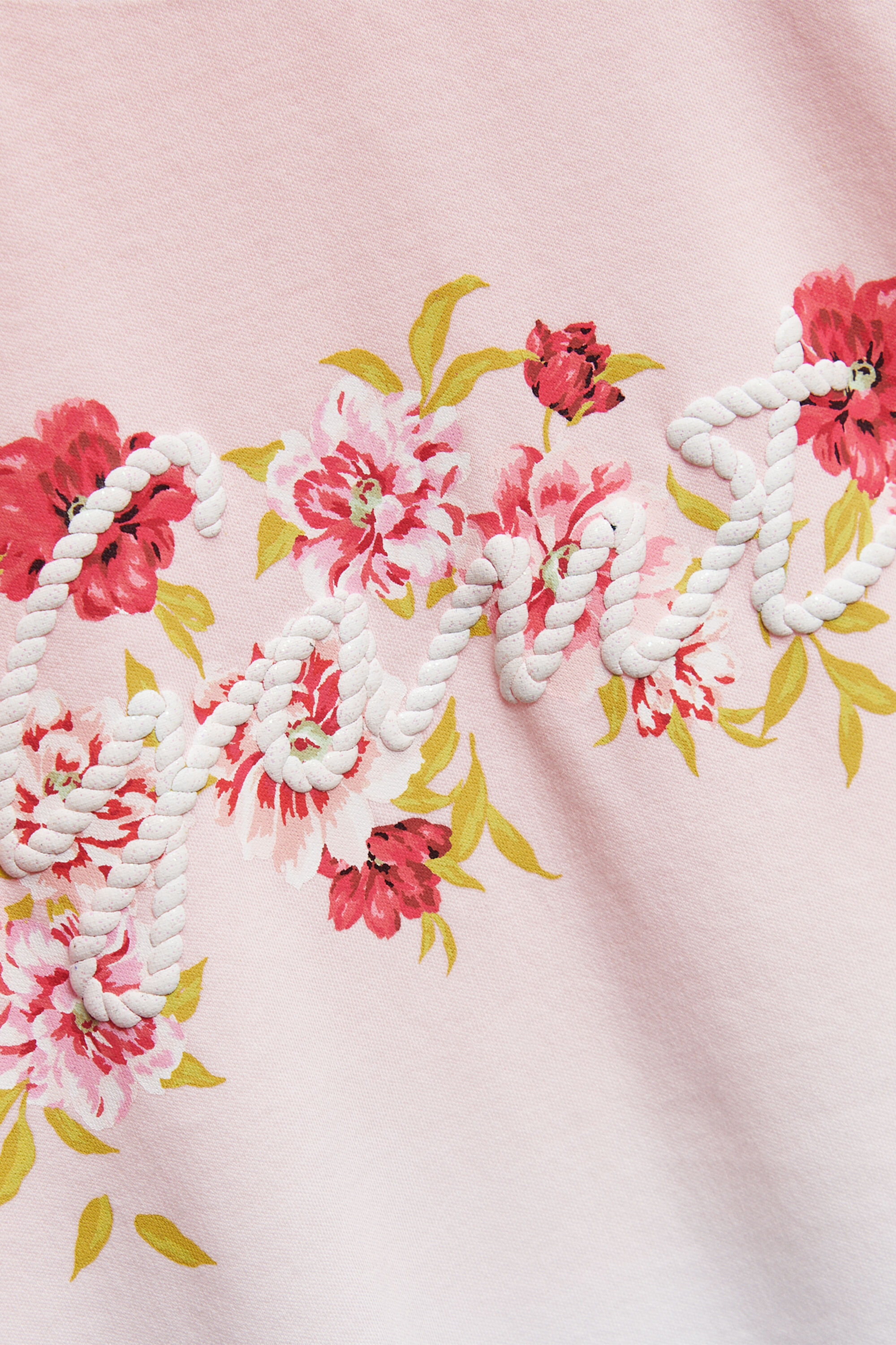 Teen Girls Floral Graphic T-shirt