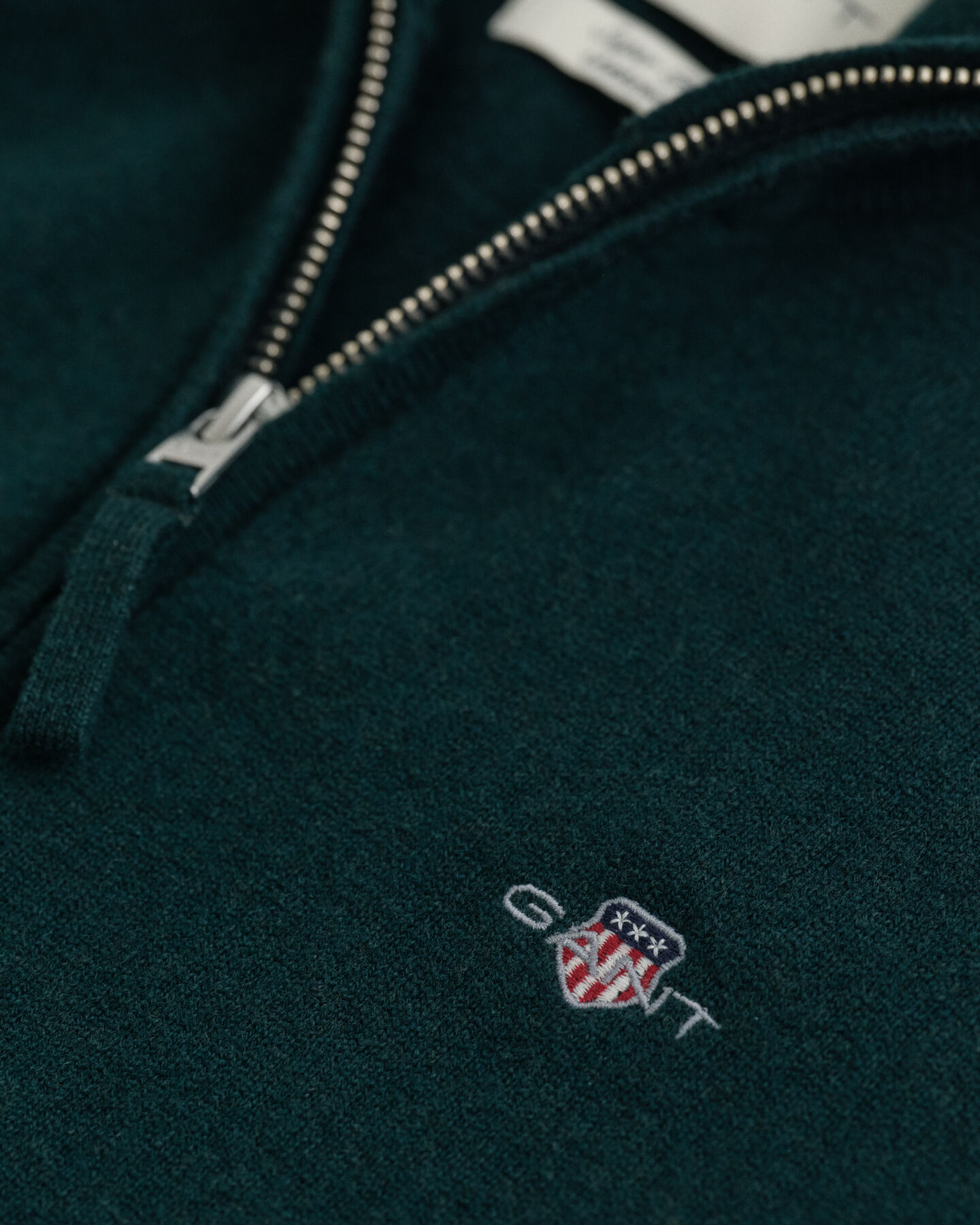 Vest met ritssluiting van buitengewoon zachte lamswol