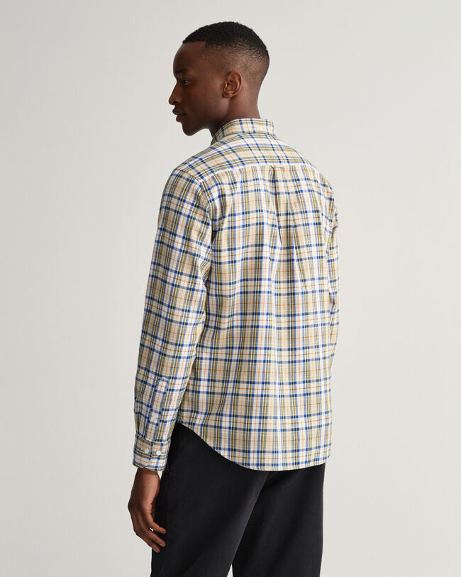 Regular Fit overhemd met Schotse ruit