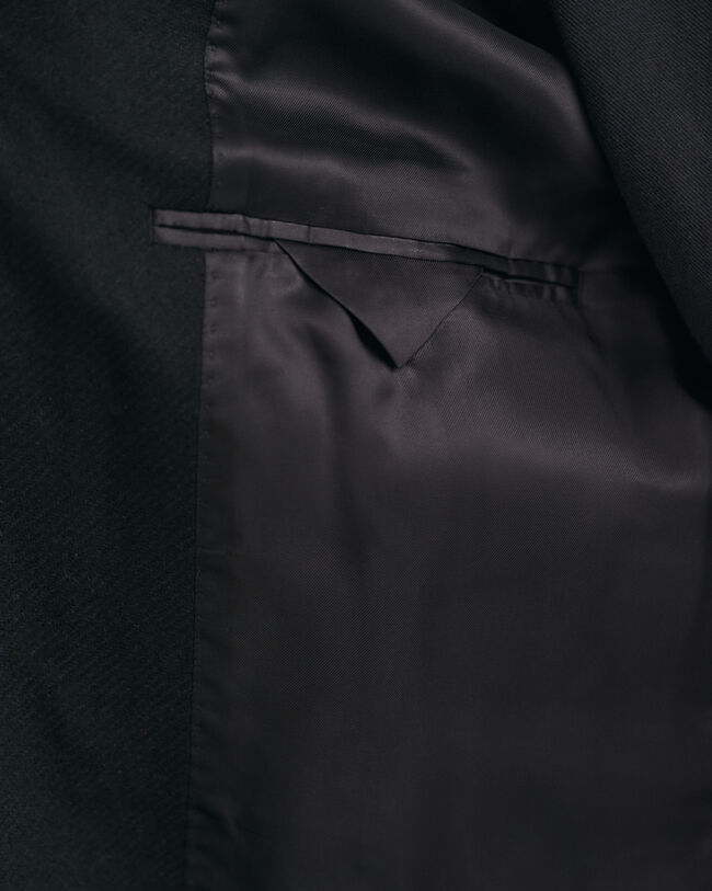 Tailored Fit klassieke wollen bovenjas