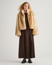 Maxi-jurk met blote rug