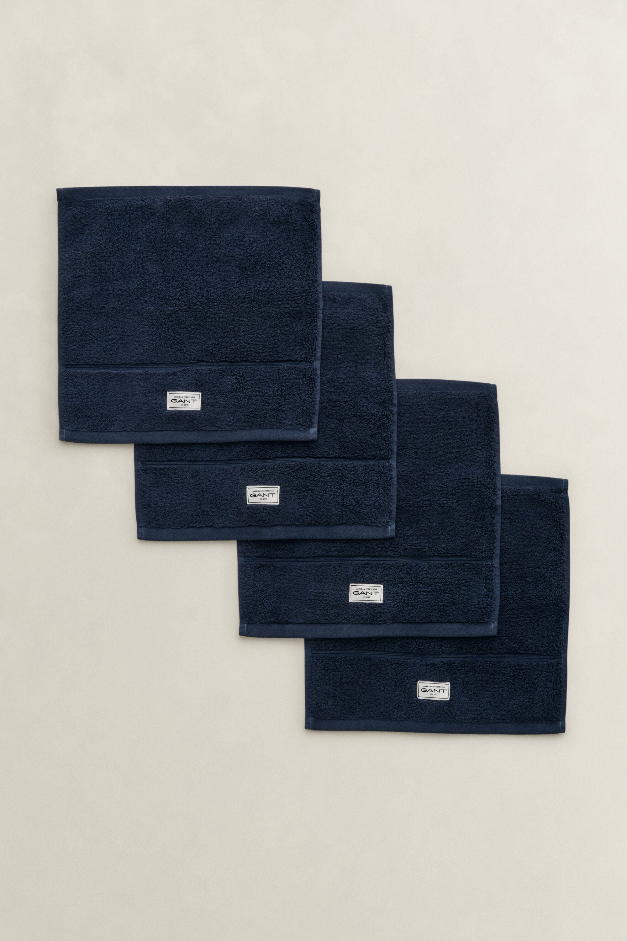 Set van vier Premium handdoeken 30 x 30 cm