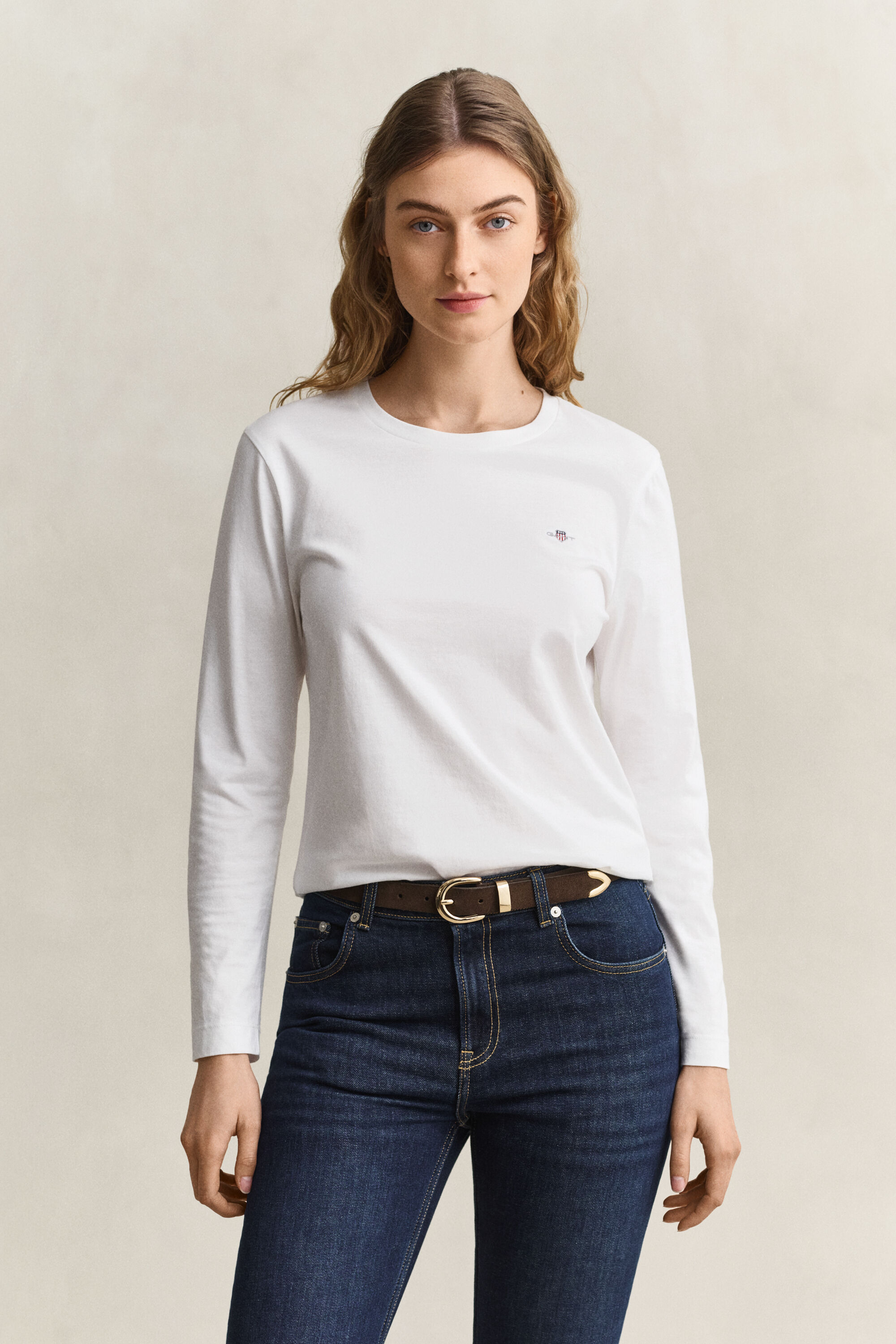 Shield T-shirt met lange mouwen