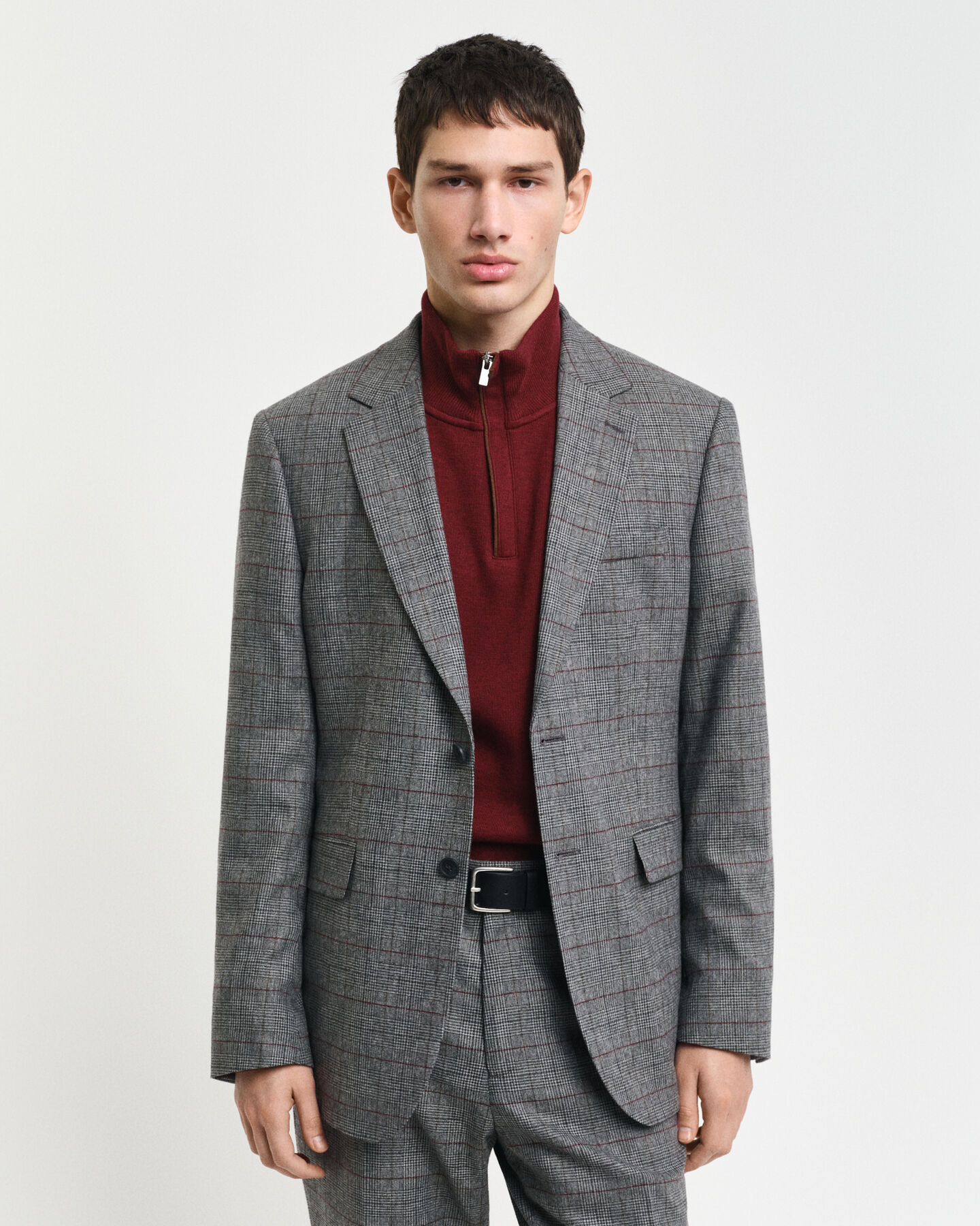 Kostuumblazer met ruiten