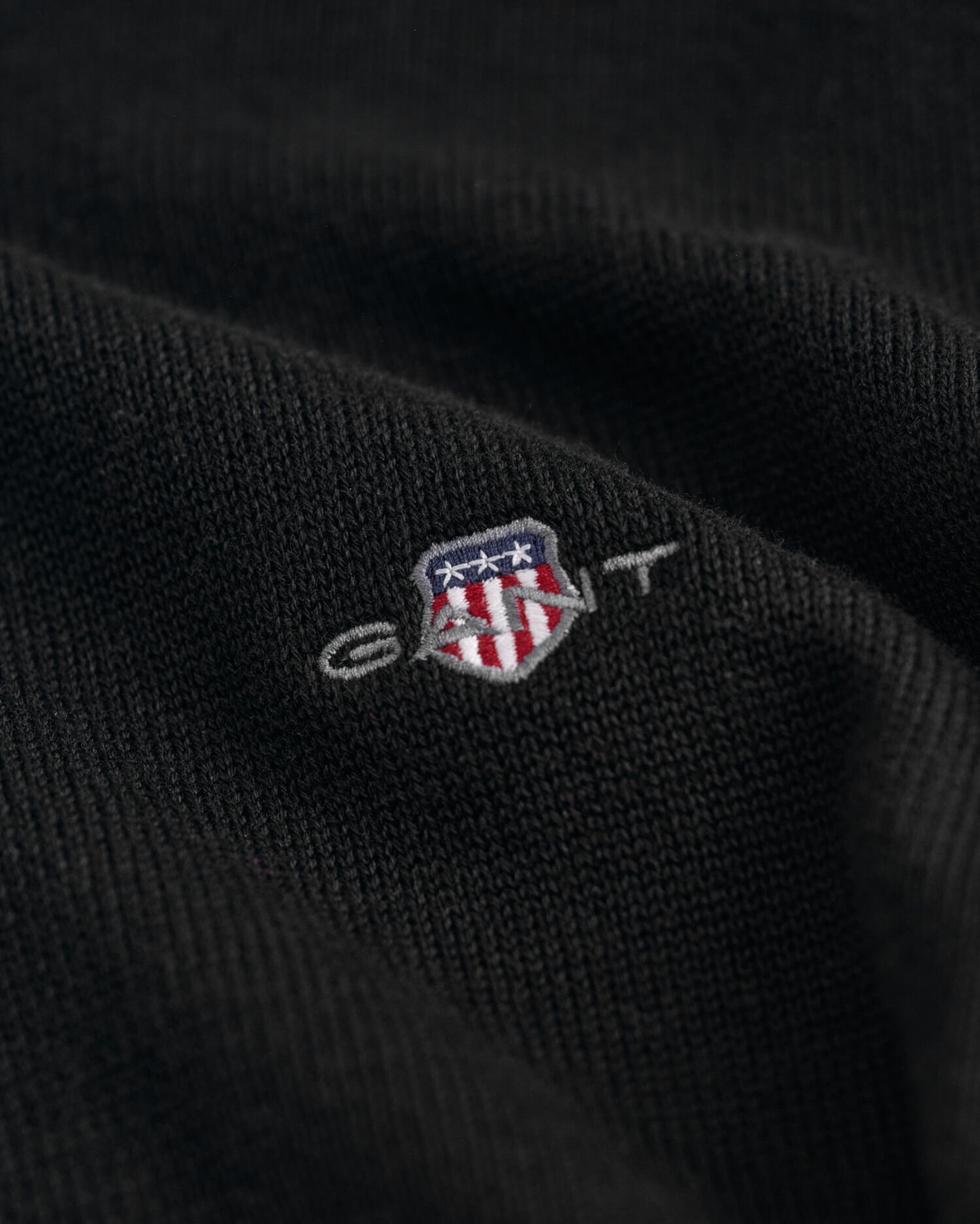 Casual vest van katoen met ritssluiting