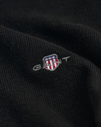 Casual vest van katoen met ritssluiting