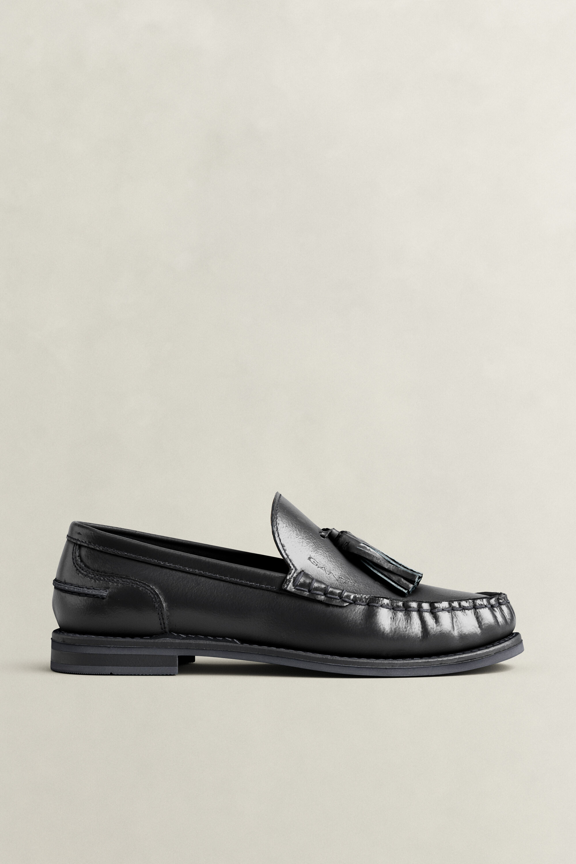 Gracelyn leren loafers