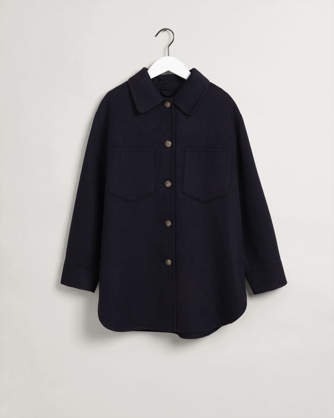 Met de hand gestikt overhemdjack