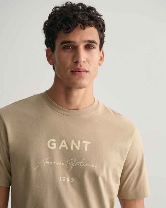 GANT Script Graphic Printed T-shirt