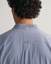 Regular Fit overhemd van poplin met klein ruitje