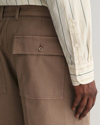 Bandplooichino met riem