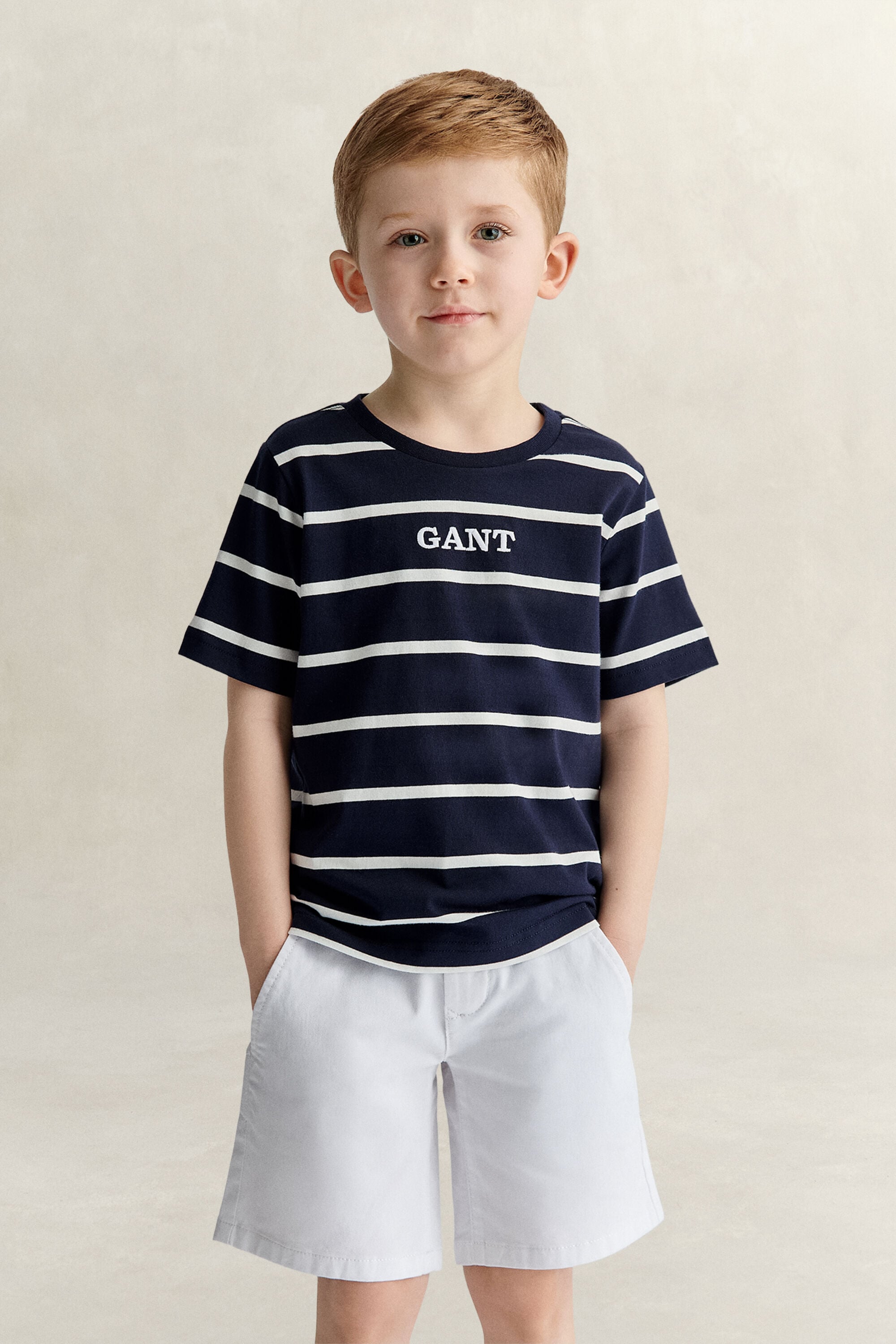 Boys Graphic T-shirt met streep