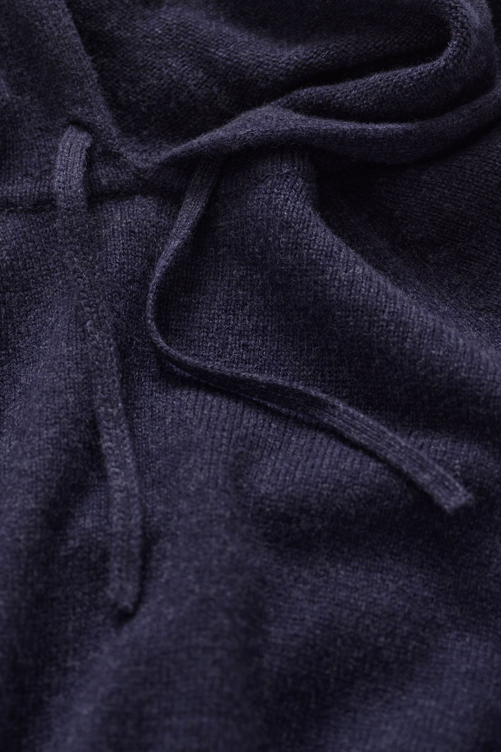 Hoodie van wol en kasjmier