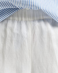 Relaxed Fit Pull-On broek van linnenmix