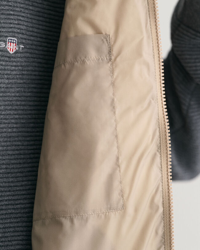 Licht gewatteerde bomberbodywarmer