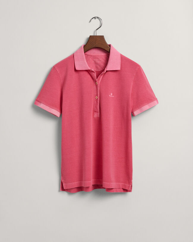Sunfaded piqué poloshirt