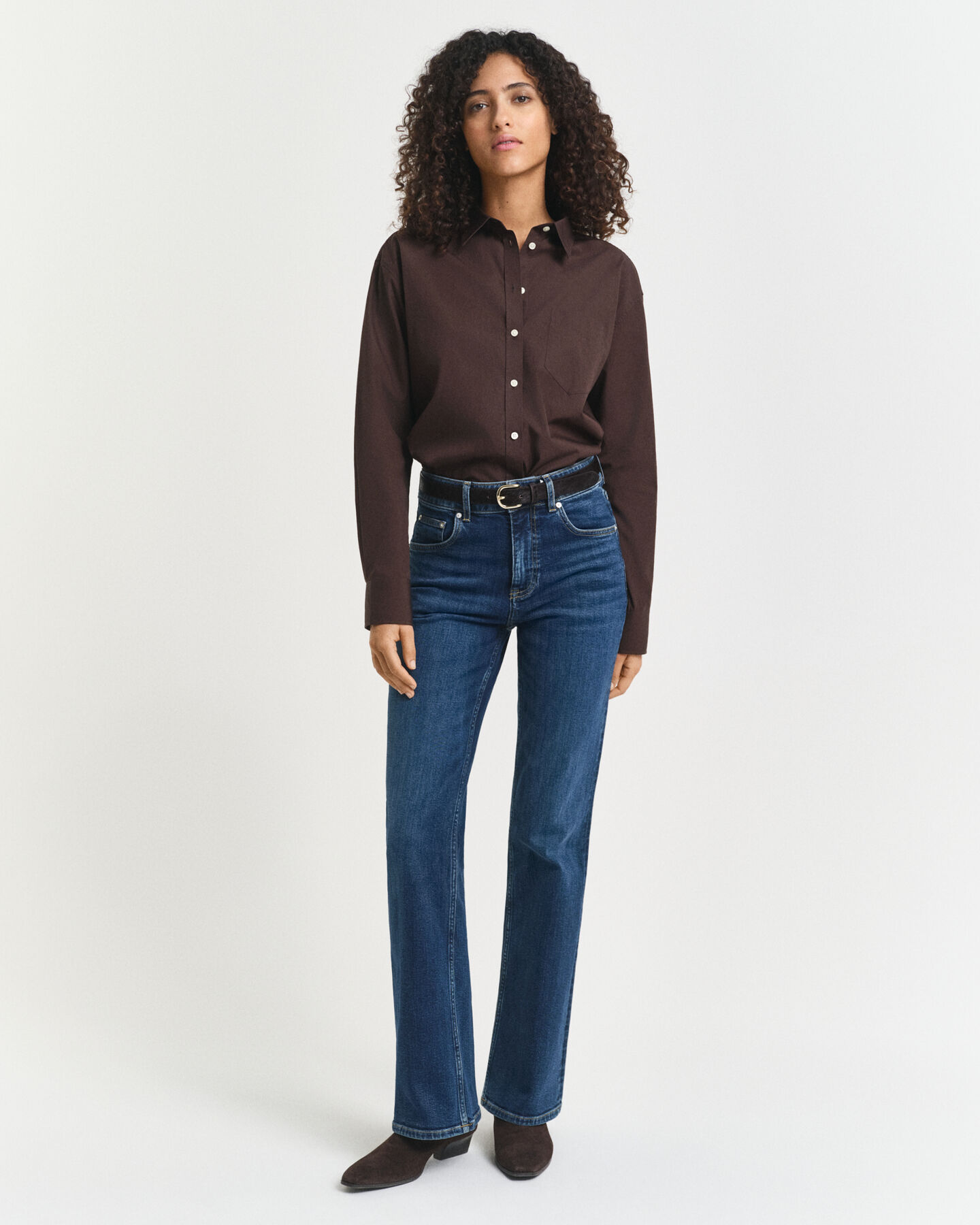 Relaxed Fit Classic overhemd van poplin