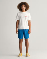 Teens linnen short